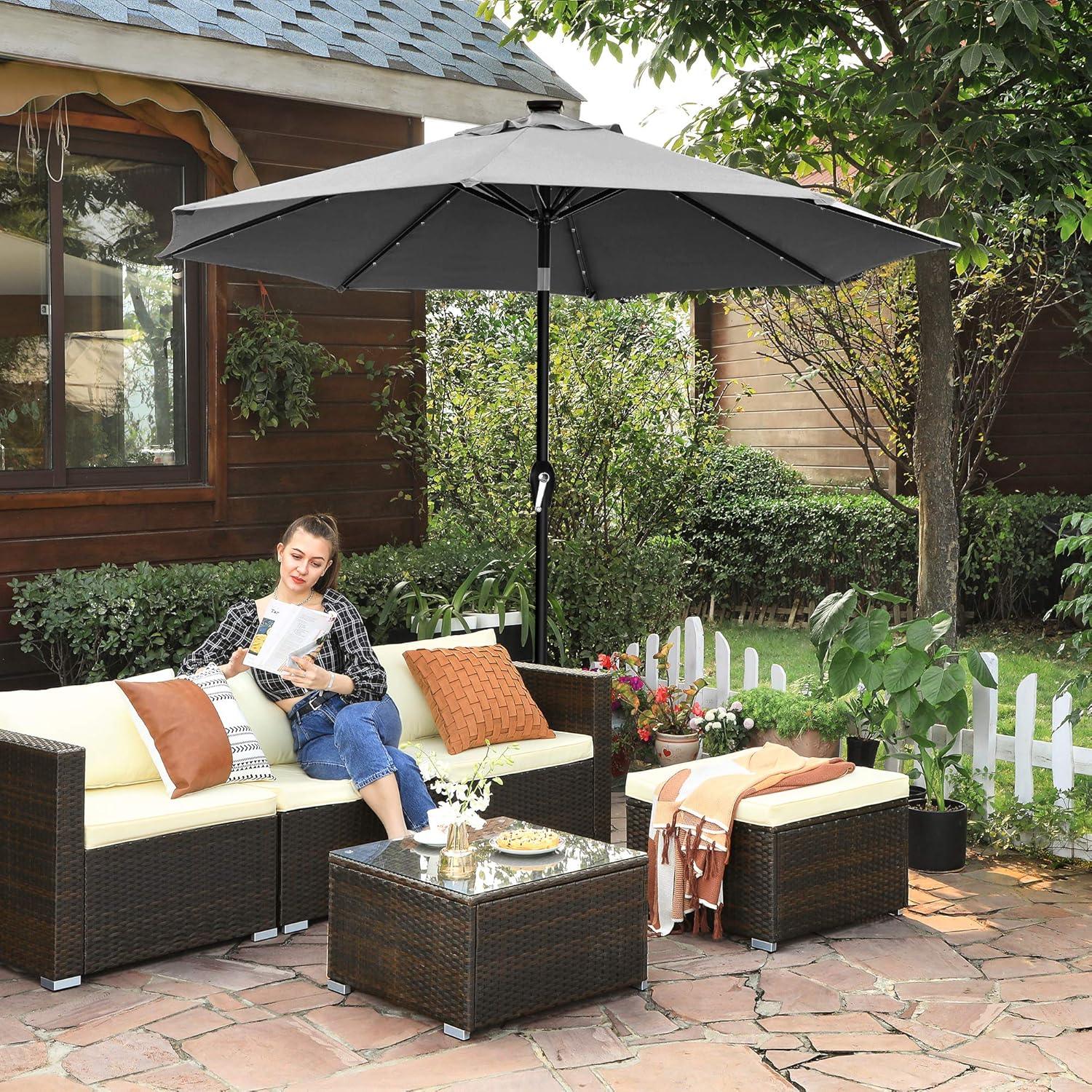 Parasol de 300 cm de Diamètre