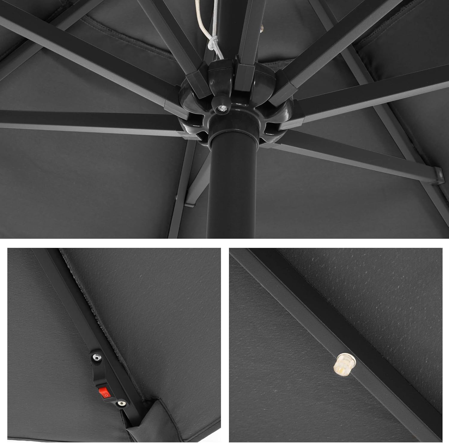 Parasol de 300 cm de Diamètre