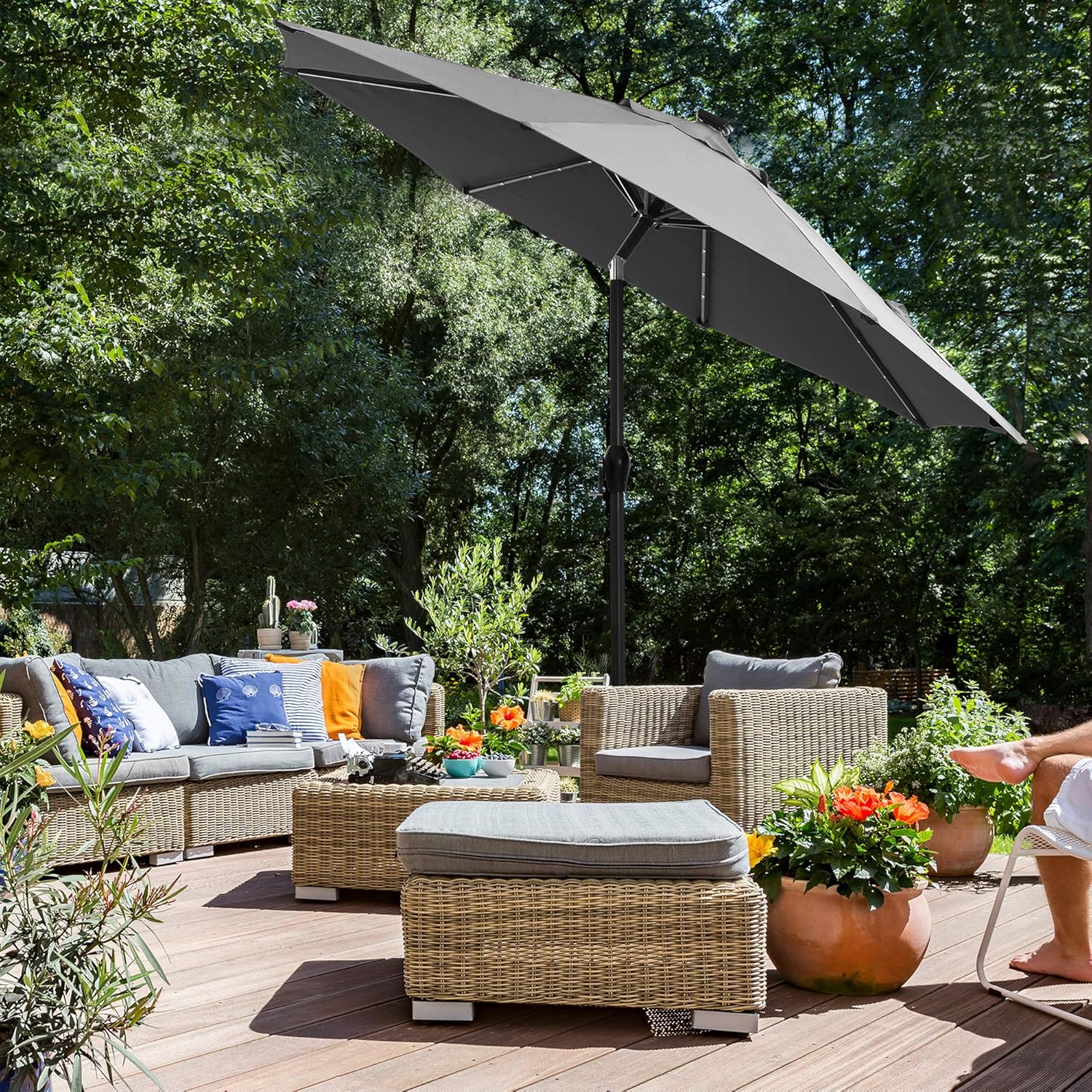 Parasol de 300 cm de Diamètre
